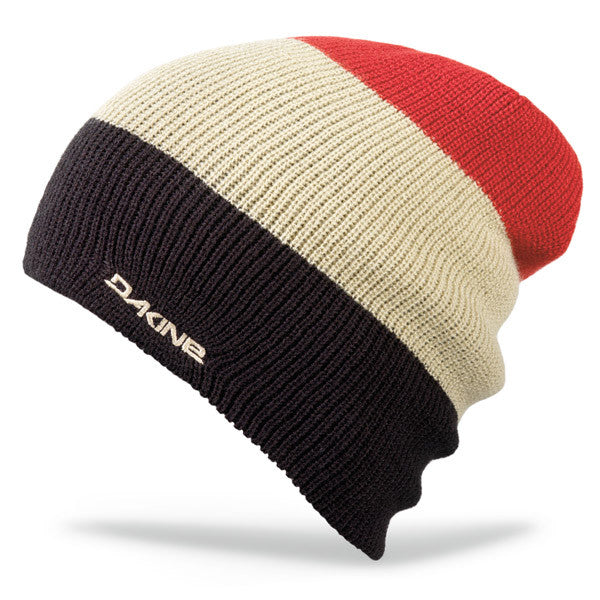 RED, WHITE AND BLACK DAKINE BEANIE