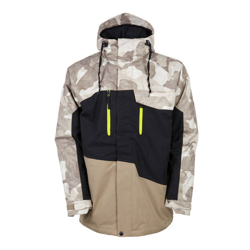 686 AUTHENTIC GEO MEN'S SNOWBOARD JACKET KHAKI CAMO - 2017