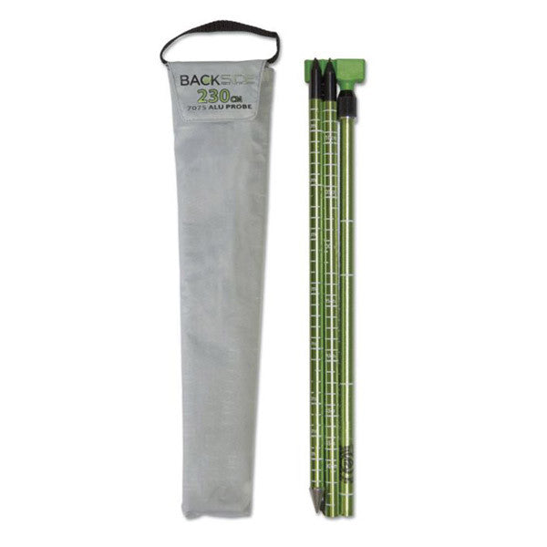 K2, ALUMINIUM, PROBE, 230CM, AVALANCHE, RESCUE, SAFETY, TRANSCEIVER, SHOVEL, GEAR