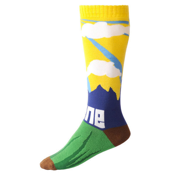 SCENE SOCKS SNOWBOARD SKI SOCK LANDSCAPE