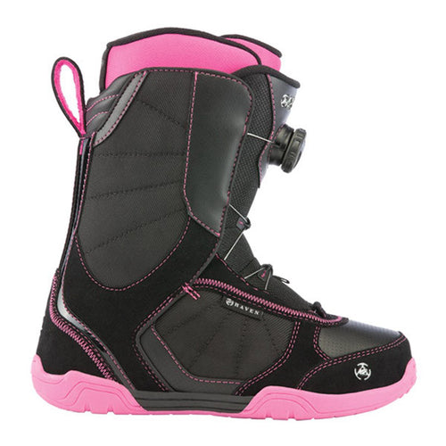 K2 HAVEN BOA WOMEN'S SNOWBOARD BOOTS BLACK PINK