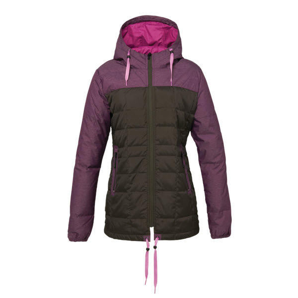 686 AIR FLIGHT DOWN PARKA WOMEN'S SNOWBOARD JACKET COFFEE MEDIUM