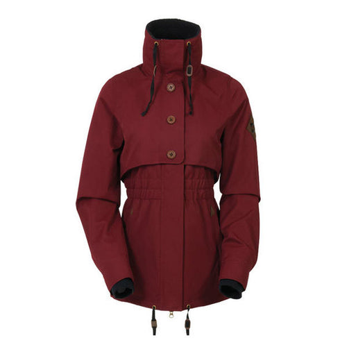 686 PARKLAN TOTEM PARKA WOMEN'S JACKET 2016 WINE HERRINGBONE